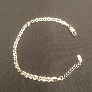 IMG_20250922_132358028 Pulsera de oro laminado corte planchado 21.5 cm