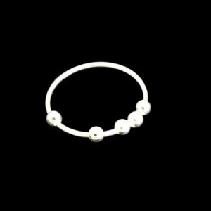 135 Anillo de la ansiedad liso