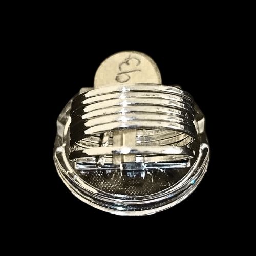 Anillo semanario en plata liso #6