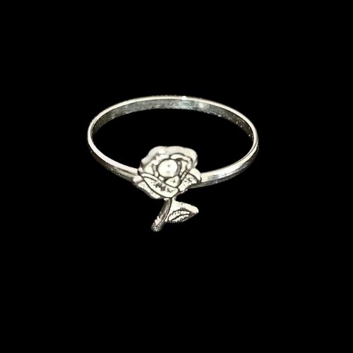 Anillo rosa liso