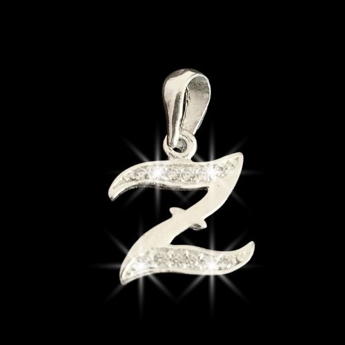 Dije Inicial con circonias