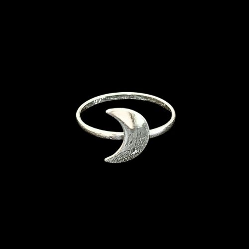 Anillo luna liso