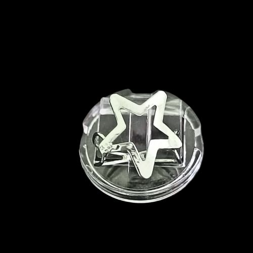 Anillo estrella lisa