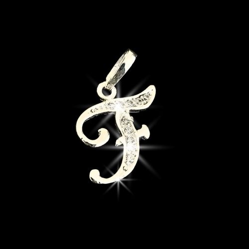 Dije Inicial con circonias