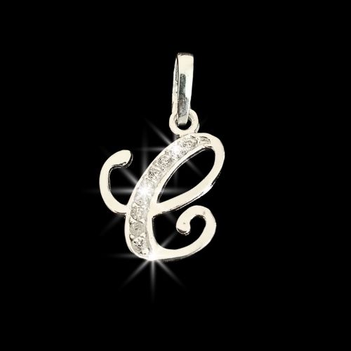 Dije Inicial con circonias