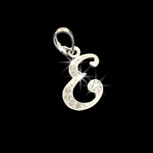 Dije Inicial con circonias