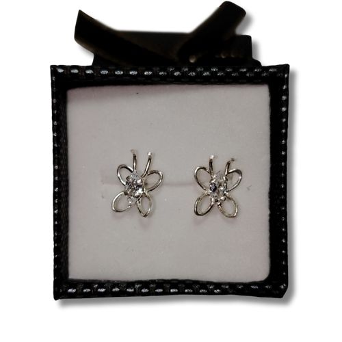 Broquel mariposas con circonia